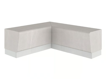 ROUND - Backless Eco-leather bench seating by FIT INTERIORS - view 2